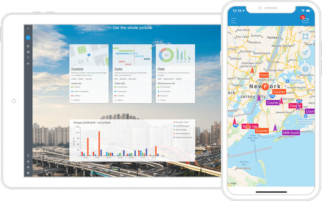 real time GPS tracking